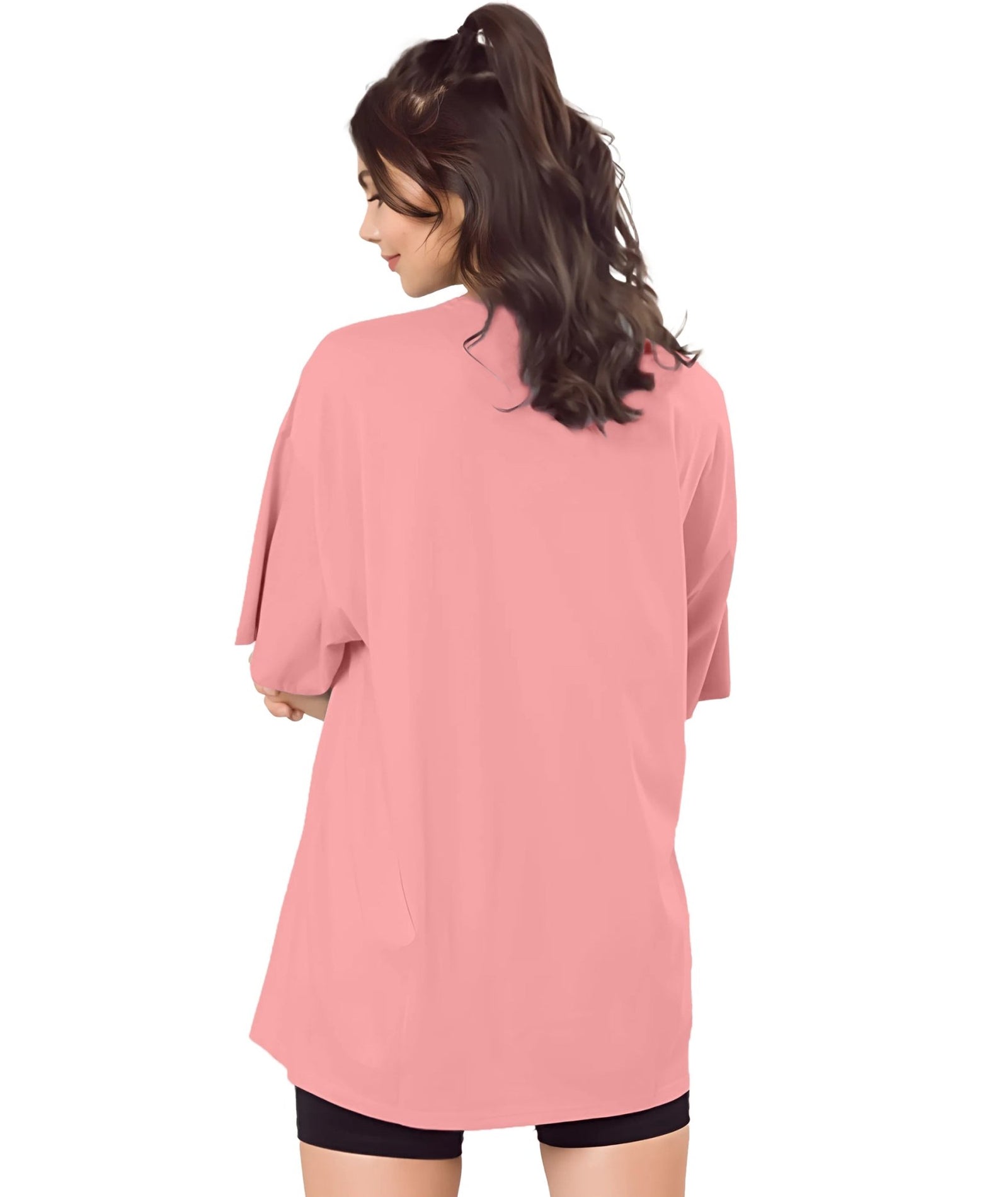 Womens printed Oversized Tshirt