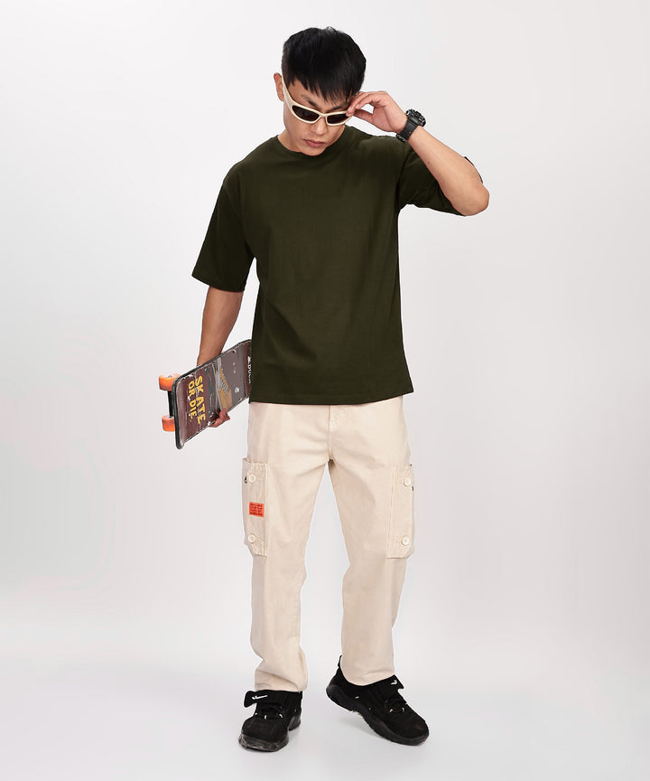 MEN'S RELAXED FIT GREEN TSHIRT