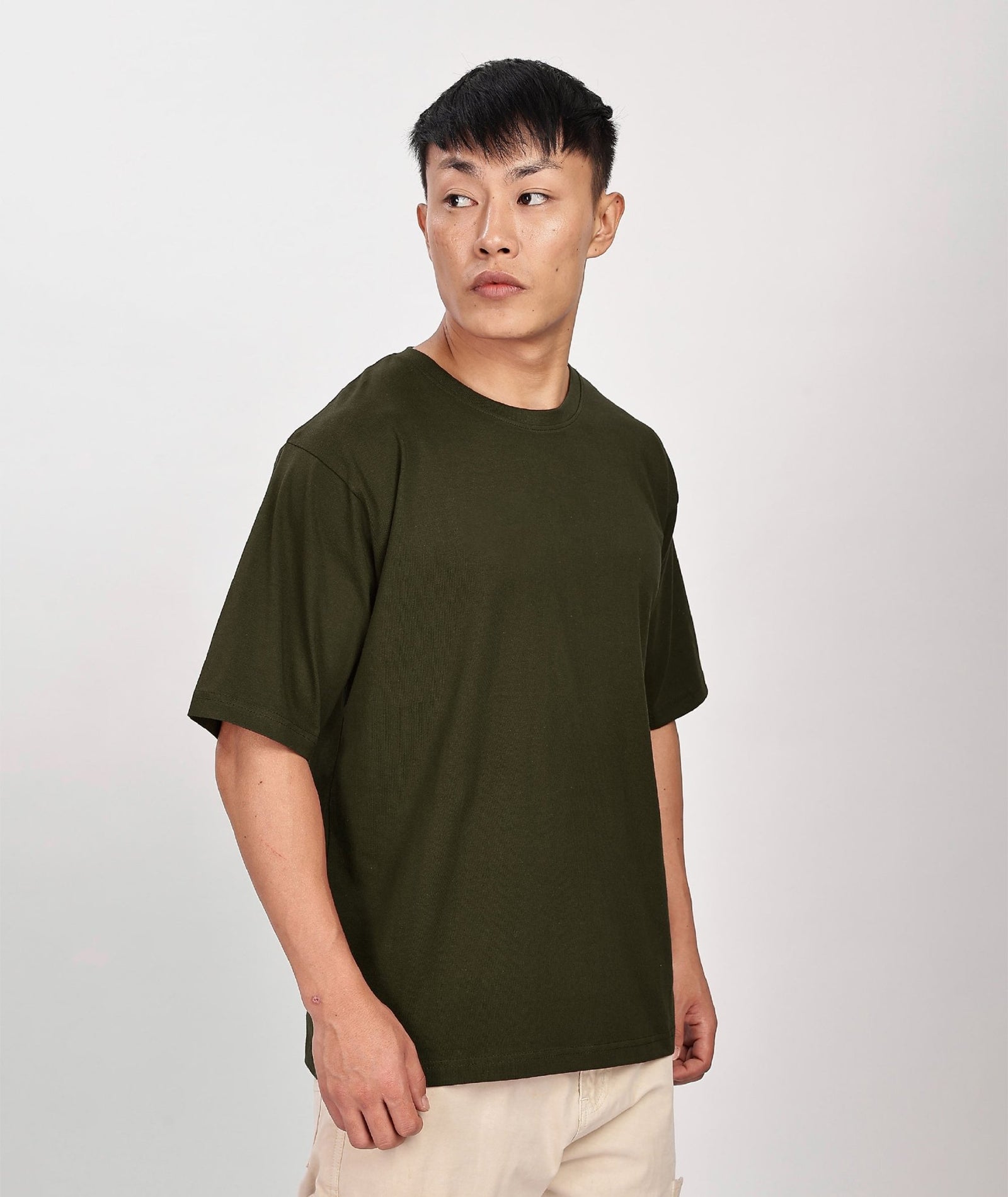 MEN'S RELAXED FIT GREEN TSHIRT