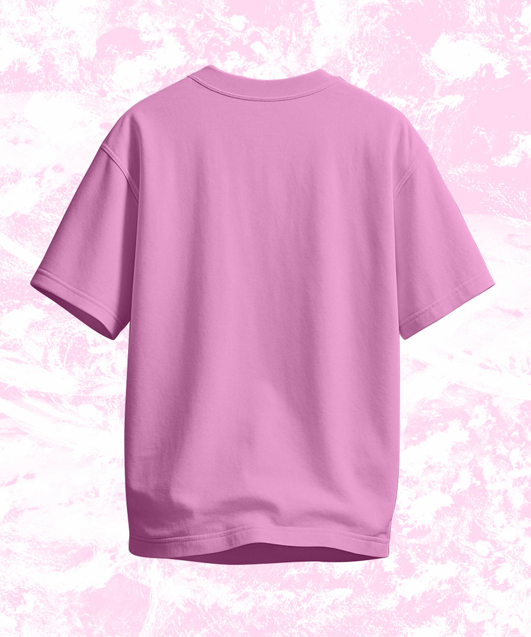 Men's Relaxed Fit Pink Tshirt