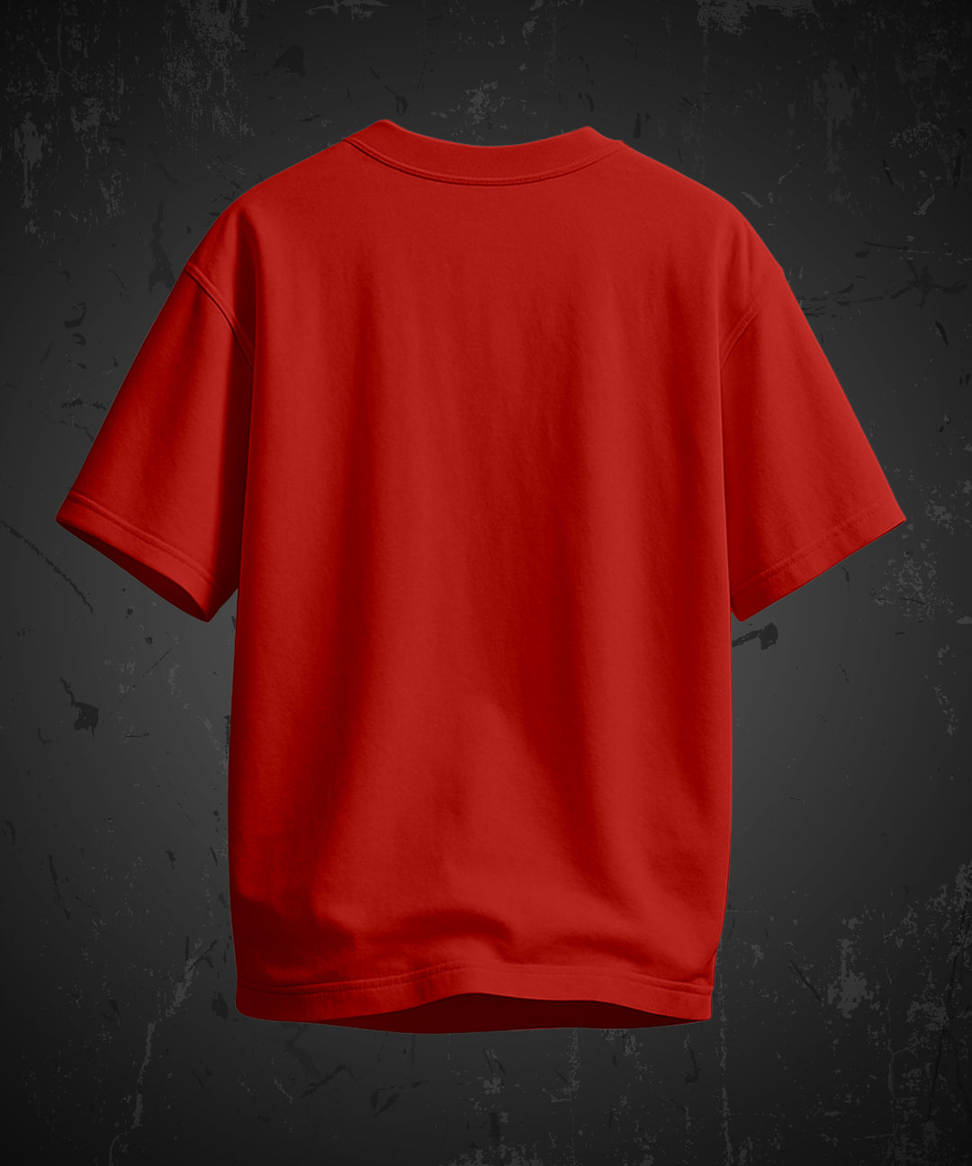 MEN'S RELAXED FIT RED TSHIRT