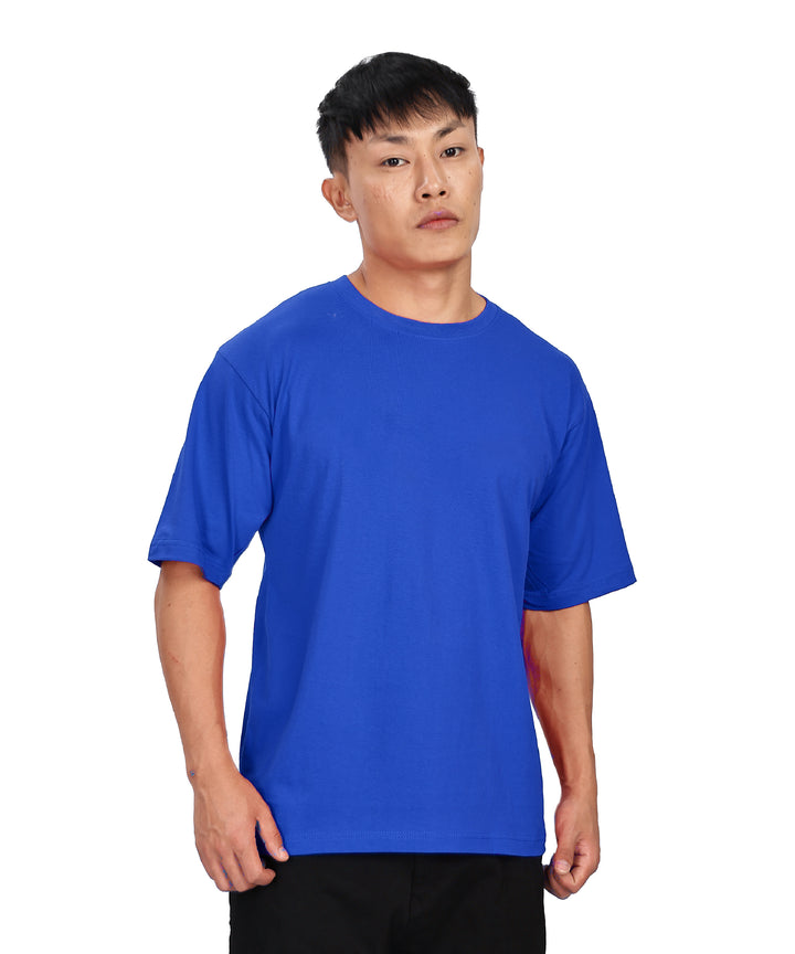 Men's Relaxed Fit Blue Tshirt