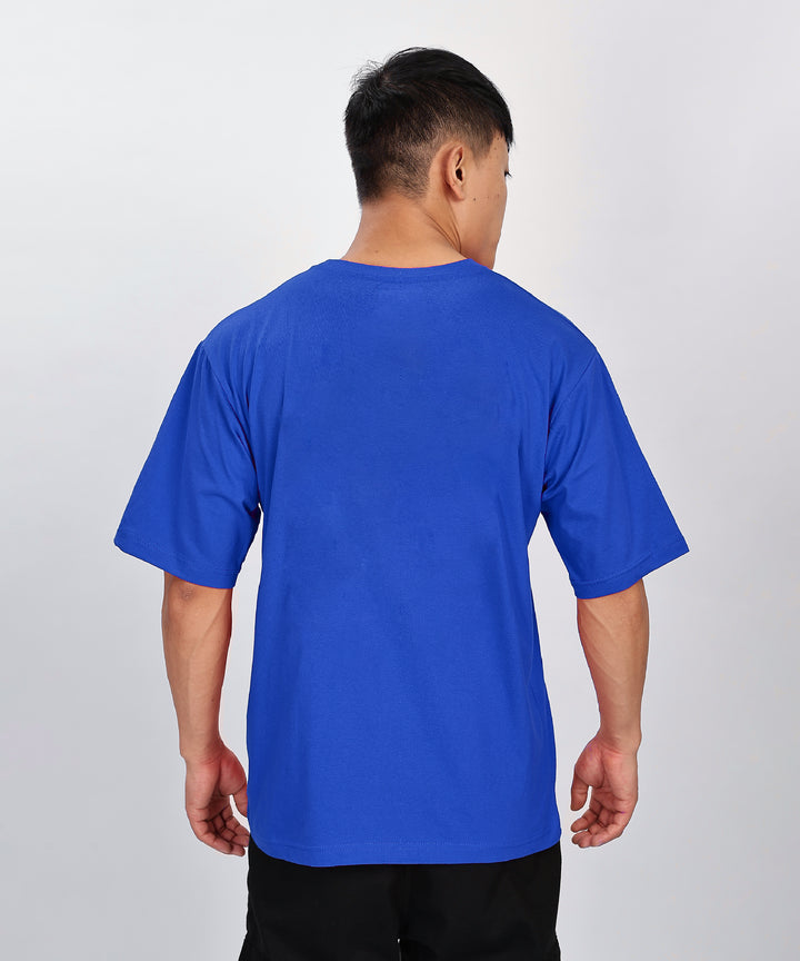 Men's Relaxed Fit Blue Tshirt