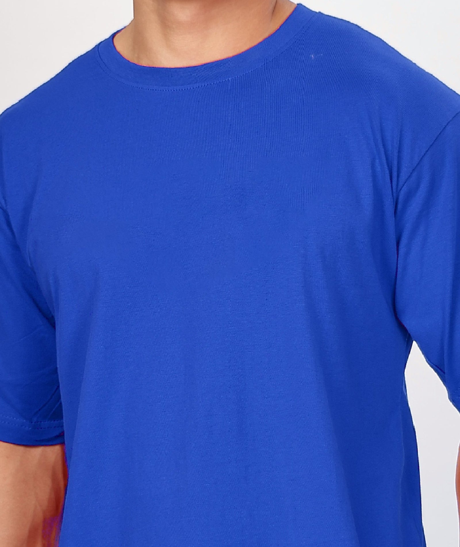 Men's Relaxed Fit Blue Tshirt