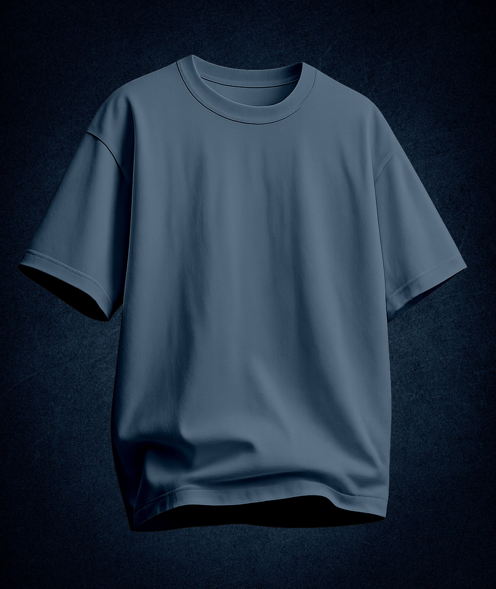 MEN'S RELAXED FIT BLUE TSHIRT