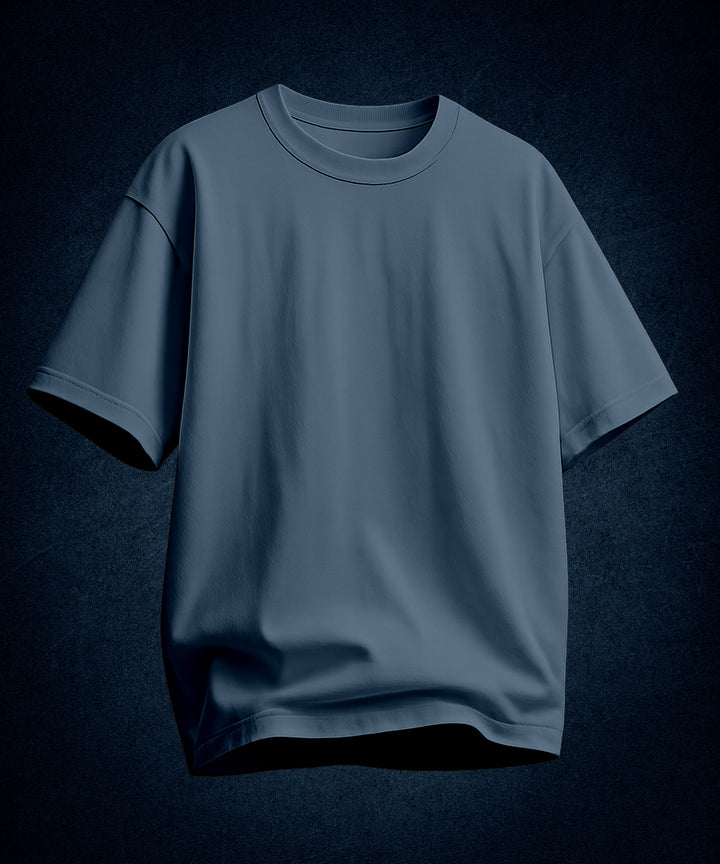 MEN'S RELAXED FIT BLUE TSHIRT