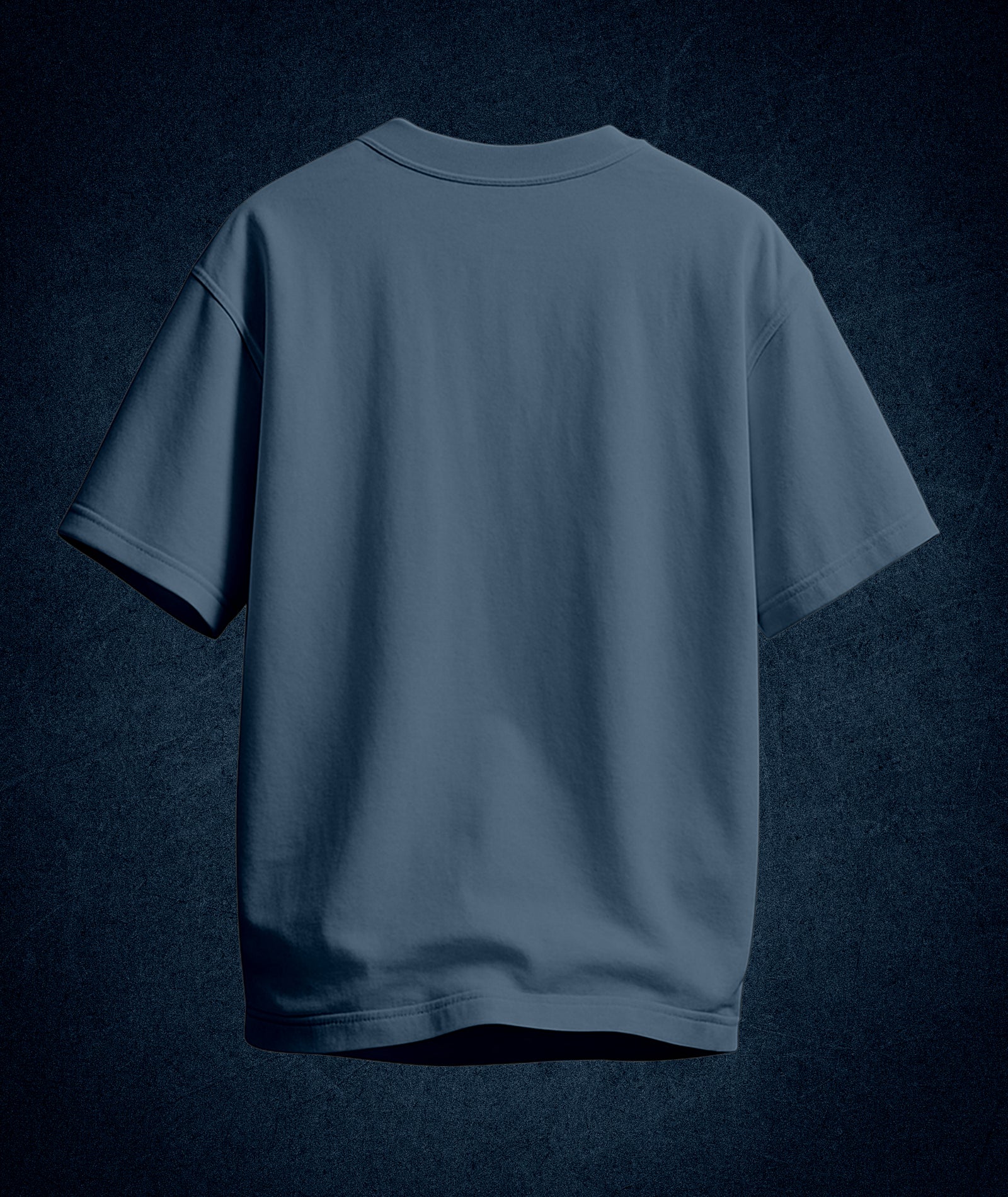 MEN'S RELAXED FIT BLUE TSHIRT