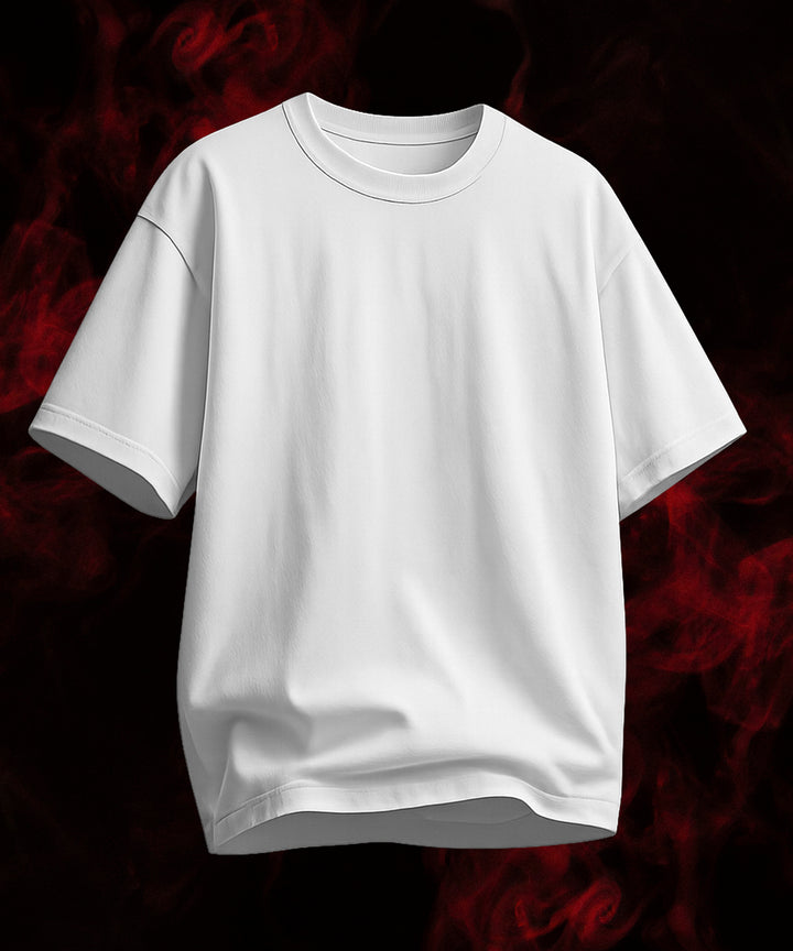 MEN'S RELAXED FIT WHITE TSHIRT
