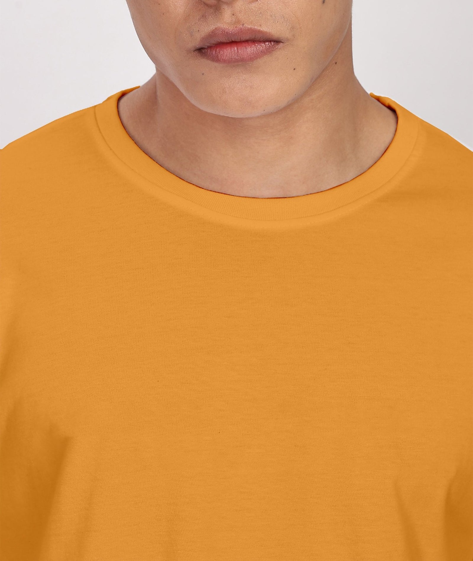 MEN'S RELAXED FIT YELLOW TSHIRT